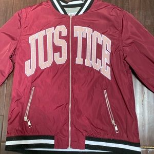 Justice Burgundy Bomber